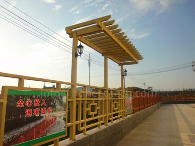 Pérgola de bonito diseño
