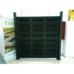 Waterproof durable landscaping wood plastic composite fencing material