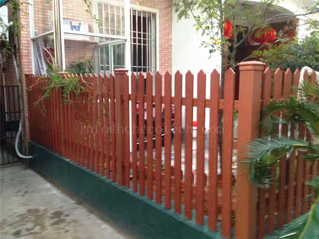 New House Fence Project - HOHEcotech Composite Decking