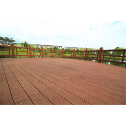 Anti-cracking wooden composite decking floor 145S25-C