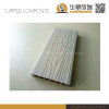 Smoke white color solid capped composite deck flooring