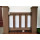 Waterproof wood looking wpc composite railing