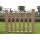Waterproof wood looking wpc composite railing