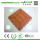 Home balcony interlocking plastic base wooden composite deck tile