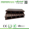 Outdoor waterproof cheap wooden composite hollow decking floor
