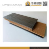 External waterproof co-extrusion wood plastic composite deck floor with 2 colors