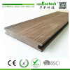 Outdoor wood plastic composite floor decking with deep wood grain