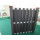 Outdoor wood pladtic composite fence