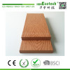 Anti-termite embossed wood grain wpc composite solid decking