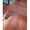 WPC interlocking balcony tile floor
