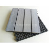 Interlocking wpc composite tile flooring