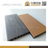 Outdoor co-extrusion double colors wpc deck flooring