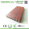 Co-extrusion wood plastic composite decking for riverbank