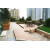 Outdoor co-extrusion wood plastic composite deck flooring