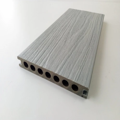 Campioni di decking composito di legno-plastica di coestrusione