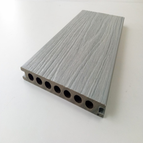 Échantillons de terrasses composites bois-plastique de co-extrusion