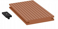  Wood Plastic Composite Deck 