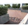 Decking Wpc | Revestimento externo de madeira falsa | revestimento de piso composto anti-uv à prova de água ecologicamente correto para ambientes externos