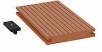 co-extrusion composite wpc decking