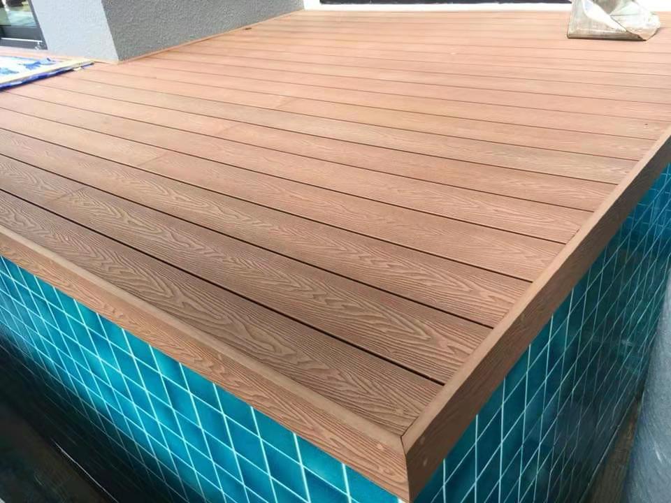 wpc hollow decking