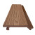 3D deep embossing mixed color wood plastic composite wall cladding