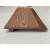 3D deep embossing mixed color wood plastic composite wall cladding
