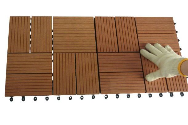 composite deck tile