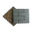 Hollow wpc panel light weight deck tile floor