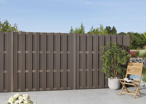 Nice design high quality  wpc composite fence panel