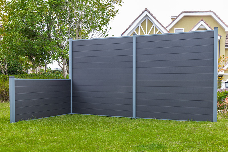 wpc decking fence