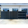 Durable no cracking wood plastic composite fence