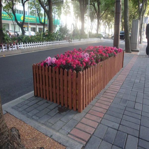 Fashion design no cracking wpc composite plant box /plant pot for garden