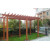 Fashion designed outdoor wood plastic composite pergola/wood composite lumber pergola for garden