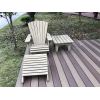 Banc composite en plastique bois de garantie de qualité banc/chaises wpc extérieur
