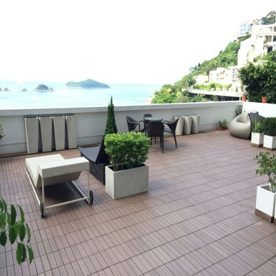 Premium WPC Decking Tiles with Anti-Slip Finish for Wholesale