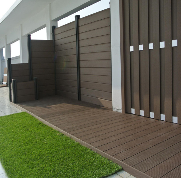 Nice design high quality  wpc composite fence panel
