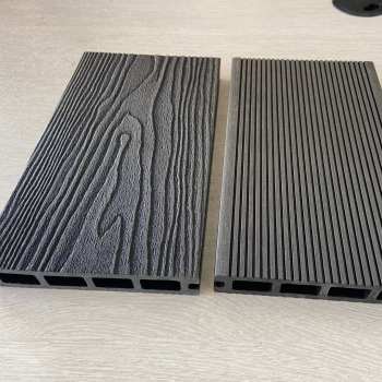 146*25mm Deep emboossed Anti-water balcony walkway wood plastic composite wpc decking
