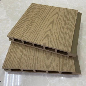 Pannello per recinzione da giardino in legno composito decorativo in plastica WPC di vendita calda