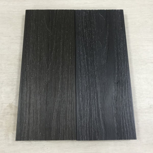 Anti-slip waterproof WPC co-extrusion decking wood grain board for exterior use