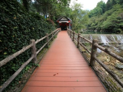 wpc decking project from Huasu WPC