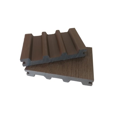 Co Extrusion Plastic Timber Decking Wpc Decking OutDoor