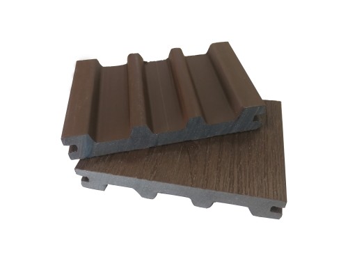 Co Extrusion Plastic Timber Decking Wpc Decking OutDoor