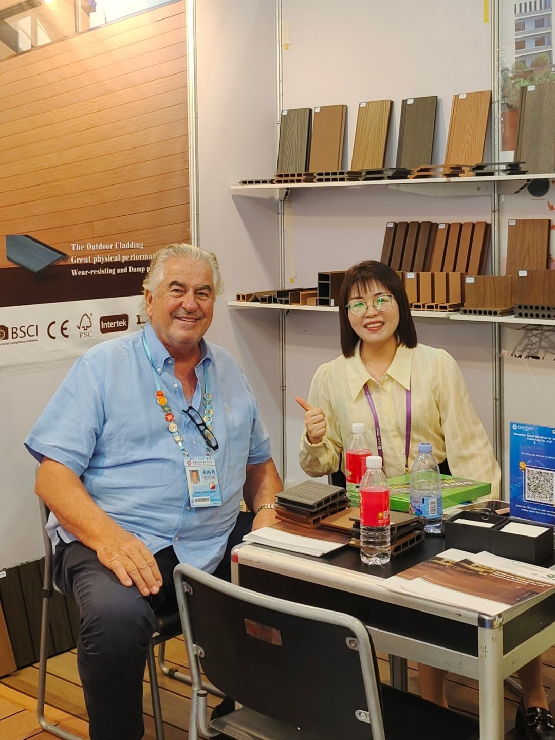 Canton Fair wpc decking