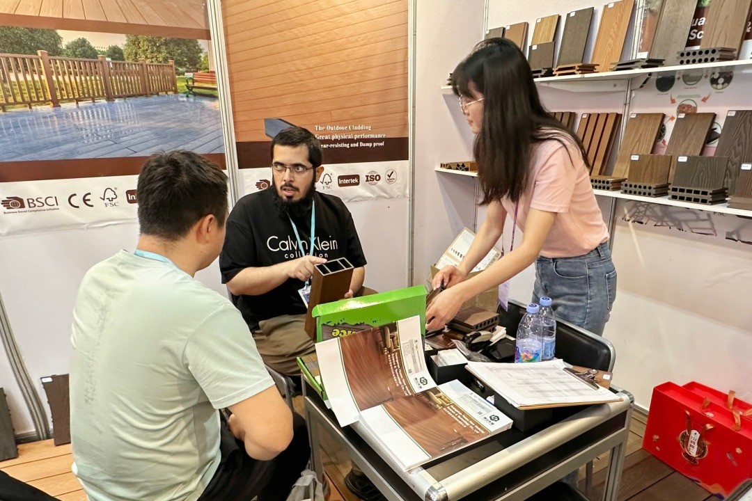 Canton Fair wpc decking