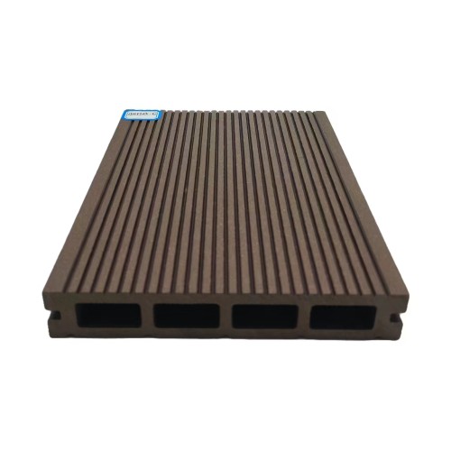 Natural Wood Deck Composite Material Hollow Decking Board Classic WPC Outdoor Board for Garden
