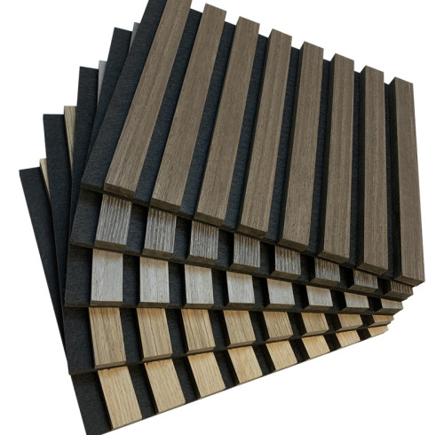 Model Design Soundproof Wall Panel Wood Panels Wall Decor Interior Acoustic Wood Wall Panels