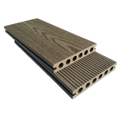 Strong UV resistance outdoor crack-resistant hollow wpc decking composite board