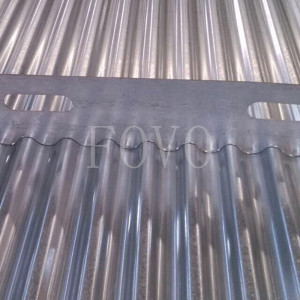 S350GD Z275 Galvanized corrugated sheet in 2.0mm