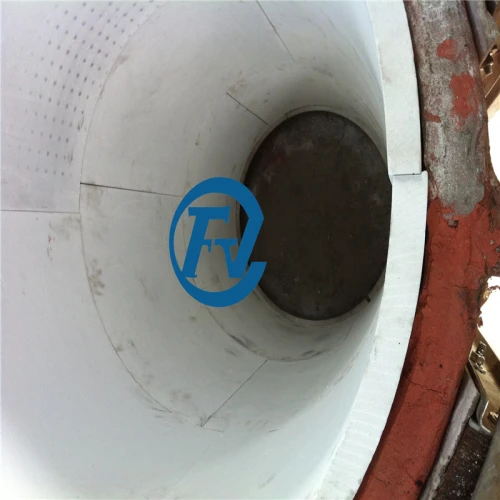 irregular shaped high temperature polycrystalline fiber products