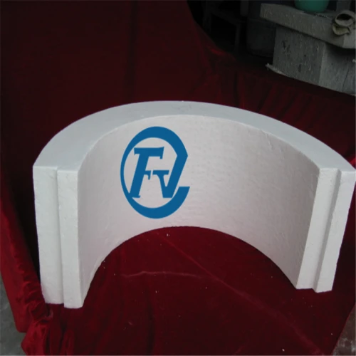 irregular shaped high temperature polycrystalline fiber products